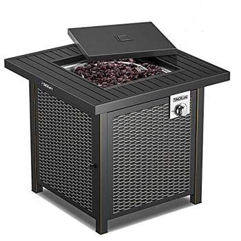 TACKLIFE Propane Fire Pit Table