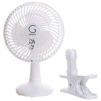 Genesis Tabletop and Clip Fan